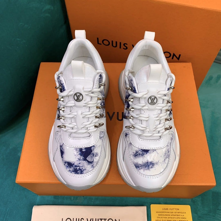 Looopix Louis Vuitton Lightweight White Sneakers