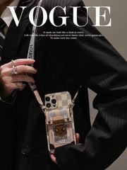 Looopix Louis Vuitton Luxury iPhone 15 Wallet Case