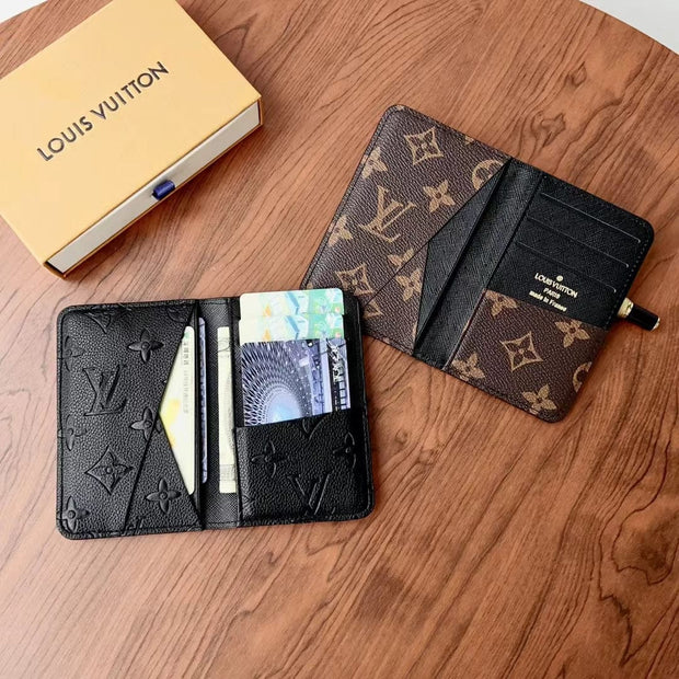 Looopix Louis Vuitton Monogram and Checkered Credit Card Holders Wallet - Collection Set