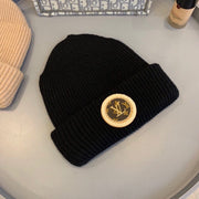 Looopix Louis Vuitton Monogram Beanie in Black