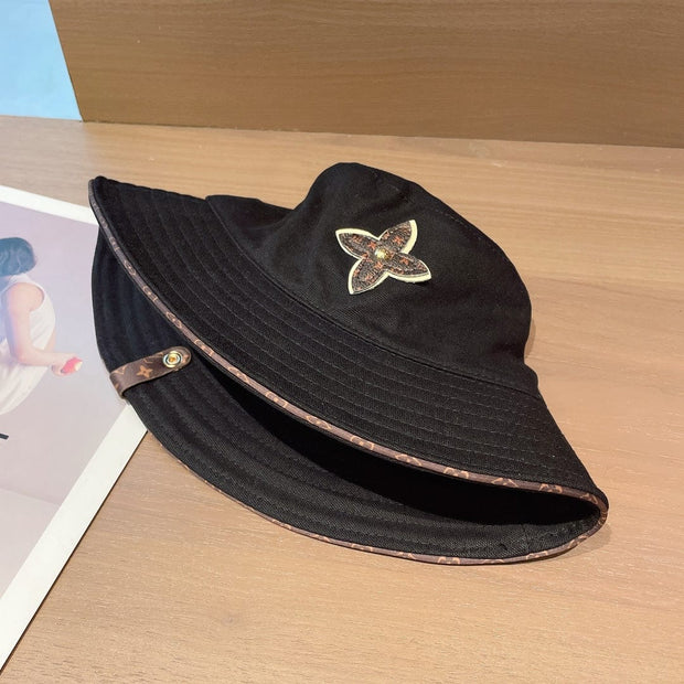 Looopix Louis Vuitton Monogram Bucket Hat in Cream