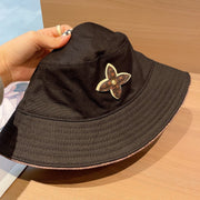Looopix Louis Vuitton Monogram Bucket Hat in Cream