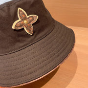 Looopix Louis Vuitton Monogram Bucket Hat in Cream