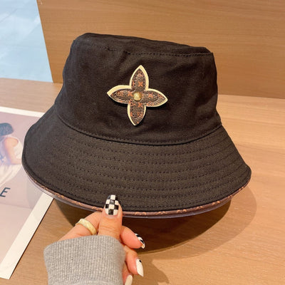 Looopix Louis Vuitton Monogram Bucket Hat in Cream