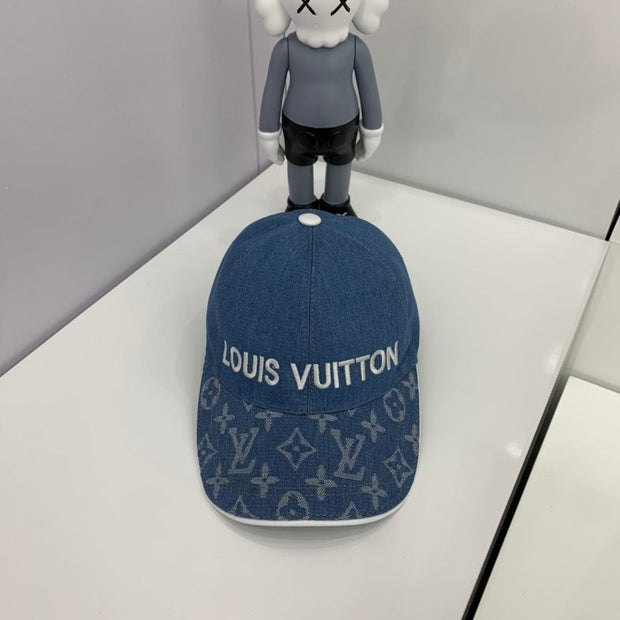 Looopix Louis Vuitton Monogram Denim Cap