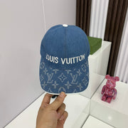 Looopix Louis Vuitton Monogram Denim Cap