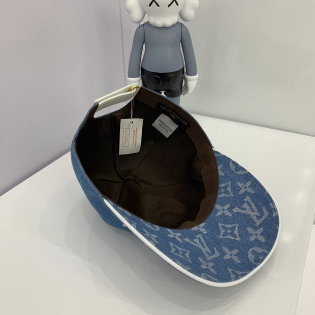 Looopix Louis Vuitton Monogram Denim Cap