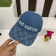 Looopix Louis Vuitton Monogram Denim Cap