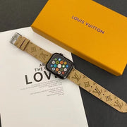Looopix Louis Vuitton Monogram Embossed Apple Watch Bands