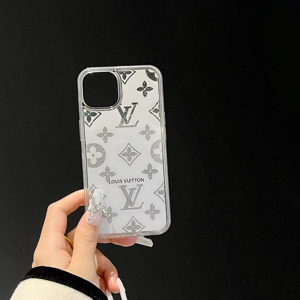 Looopix Louis Vuitton Monogram Glitter iPhone Cases