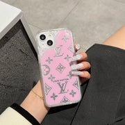 Looopix Louis Vuitton Monogram Glitter iPhone Cases