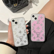 Looopix Louis Vuitton Monogram Glitter iPhone Cases
