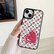 Looopix Louis Vuitton Monogram Hot Air Balloon and Heart Print iPhone Cases
