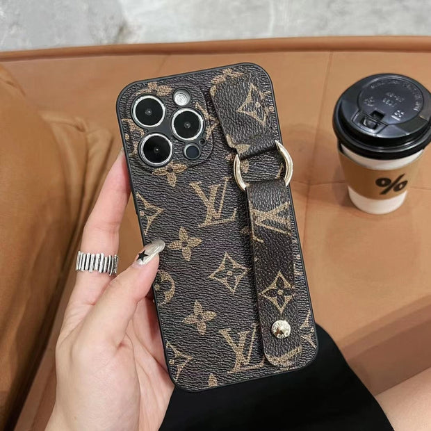Looopix Louis Vuitton Monogram iPhone 15 Case |Timeless Luxury
