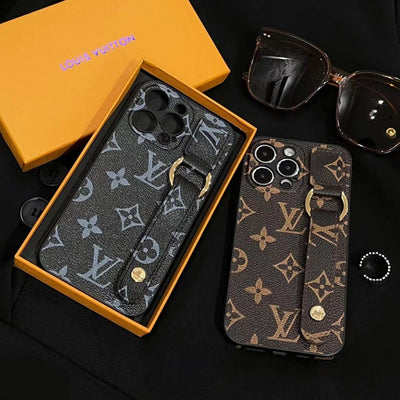 Looopix Louis Vuitton Monogram iPhone 15 Case |Timeless Luxury