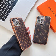 Looopix Louis Vuitton Monogram iPhone Cases with Rose Gold Trim - Lens Accessory Gift