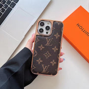 Looopix Louis Vuitton Monogram iPhone Cases with Rose Gold Trim - Lens Accessory Gift