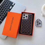 Looopix Louis Vuitton Monogram iPhone Cases with Rose Gold Trim - Lens Accessory Gift
