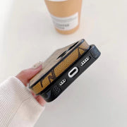 Looopix Louis Vuitton Monogram Leather iPhone Cases - Available for iPhone 11 to iPhone 15