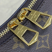 Looopix Louis Vuitton Monogram Shoulder Bag with Gold-Tone Hardware