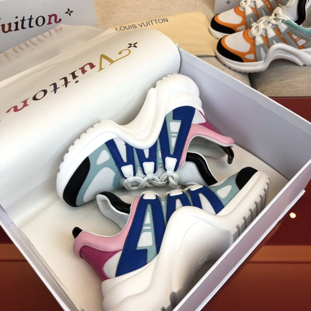 Looopix Louis Vuitton Multicolor Sneakers for women | Female Sneakers