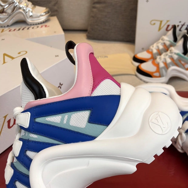 Looopix Louis Vuitton Multicolor Sneakers for women | Female Sneakers