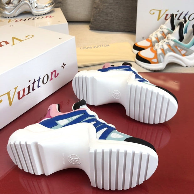 Looopix Louis Vuitton Multicolor Sneakers for women | Female Sneakers