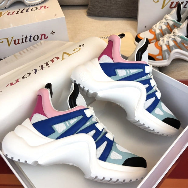 Looopix Louis Vuitton Multicolor Sneakers for women | Female Sneakers