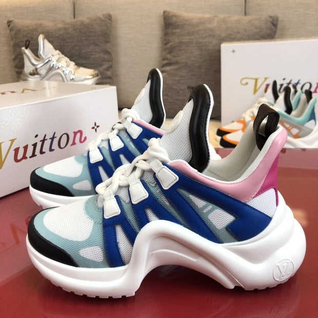 Looopix Louis Vuitton Multicolor Sneakers for women | Female Sneakers