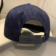 Looopix Louis Vuitton Navy Monogram Cap