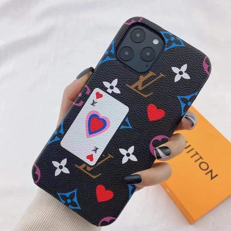 Looopix Louis Vuitton New Colorful Leather iPhone 15 Cases