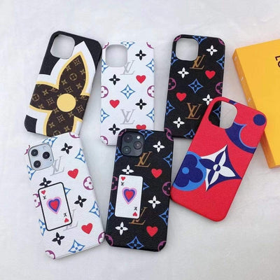 Looopix Louis Vuitton New Colorful Leather iPhone 15 Cases