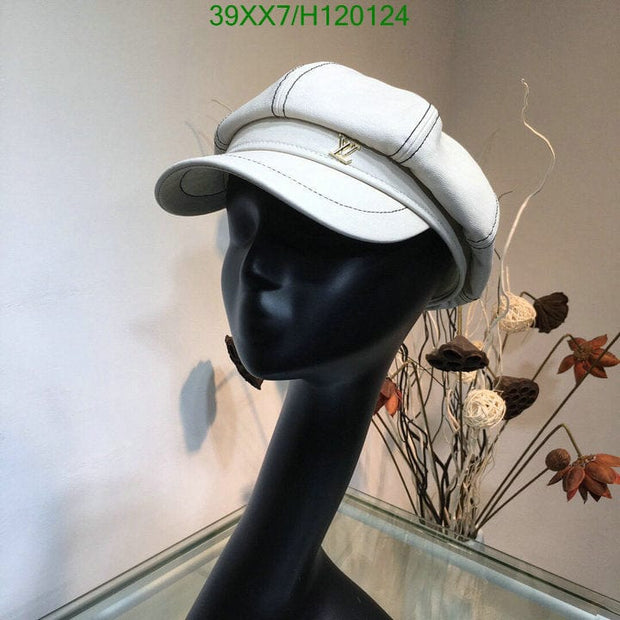 Looopix Louis Vuitton Newsboy Hat - Black & White