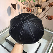 Looopix Louis Vuitton Newsboy Hat - Black & White