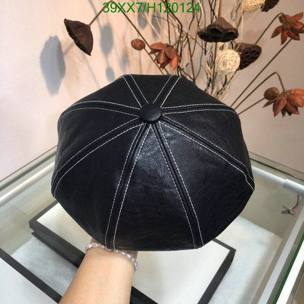 Looopix Louis Vuitton Newsboy Hat - Black & White
