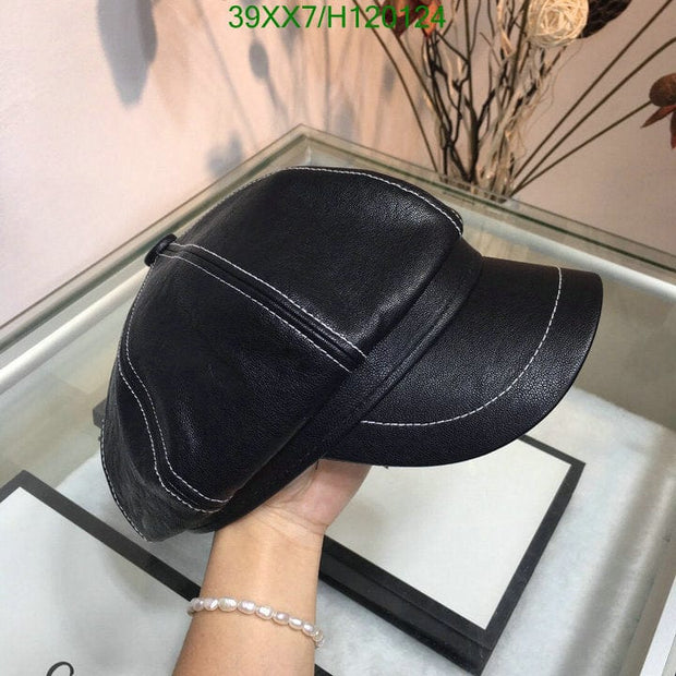 Looopix Louis Vuitton Newsboy Hat - Black & White