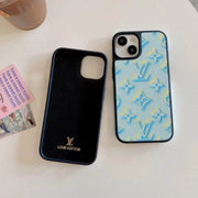 Looopix Louis Vuitton Pastel Monogram Embossed iPhone Cases