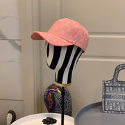 Looopix Louis Vuitton Pink Monogram Baseball Cap