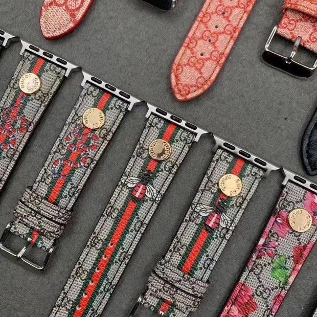 Looopix Louis Vuitton Premium Leather Watch Band 38/40/41/42/44/45/49 mm