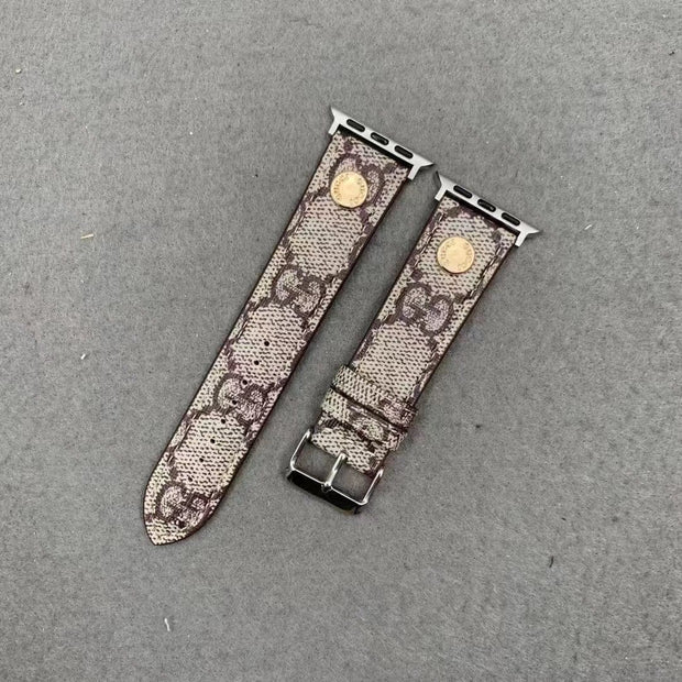 Looopix Louis Vuitton Premium Leather Watch Band 38/40/41/42/44/45/49 mm