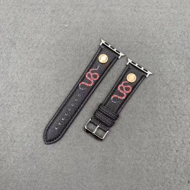 Looopix Louis Vuitton Premium Leather Watch Band 38/40/41/42/44/45/49 mm