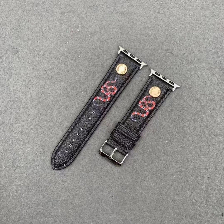 Looopix Louis Vuitton Premium Leather Watch Band 38/40/41/42/44/45/49 mm