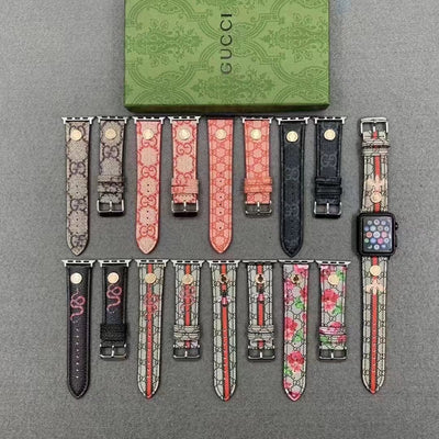 Looopix Louis Vuitton Premium Leather Watch Band 38/40/41/42/44/45/49 mm