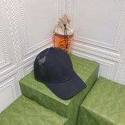 Looopix Louis Vuitton Sheer Monogram Cap in Black