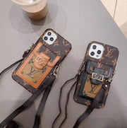 Looopix Louis Vuitton Signature Monogram iPhone 15 Phone Case