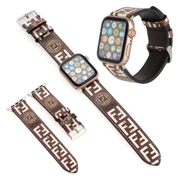 Looopix Louis Vuitton Sleek Leather Watch Band 38/40/41/42/44/45/49 mm