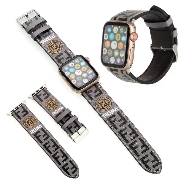 Looopix Louis Vuitton Sleek Leather Watch Band 38/40/41/42/44/45/49 mm