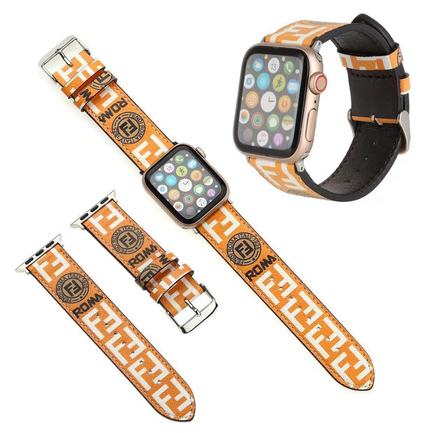 Looopix Louis Vuitton Sleek Leather Watch Band 38/40/41/42/44/45/49 mm