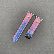 Looopix Louis Vuitton Smooth Leather Watch Band 38/40/41/42/44/45/49 mm