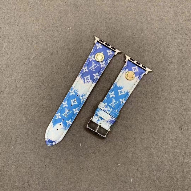 Looopix Louis Vuitton Smooth Leather Watch Band 38/40/41/42/44/45/49 mm